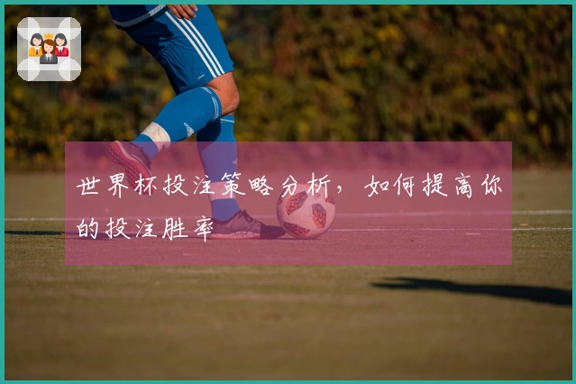世界杯投注策略分析，如何提高你的投注胜率