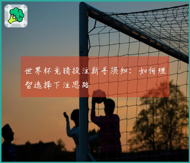 世界杯竞猜投注新手须知：如何理智选择下注思路